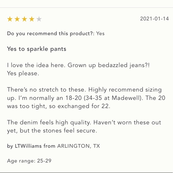 Anthropologie Pilcro Beaded Straight Jeans 31. - Picture 11 of 11